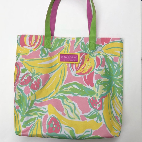 Lilly Pulitzer Handbags - Fruity Carryall Beach Book Bag